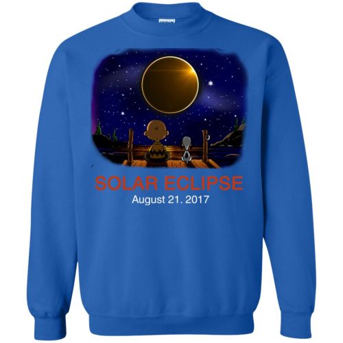 Total Solar Eclipse 2017 Snoopy and Charlie Sweater