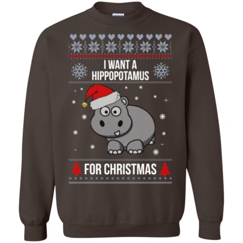 I Want A Hippopotamus For Christmas Sweater