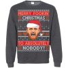 Conor McGregor: Merry Fooking Christmas To Absolutely Nobody Christmas Sweater