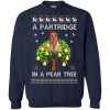 Alan Partridge Partridge In A Pear Tree Christmas Sweatshirt