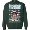 Dashing Theroux The Snow Christmas Sweatshirt