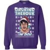 Dashing Theroux The Snow Christmas Sweatshirt