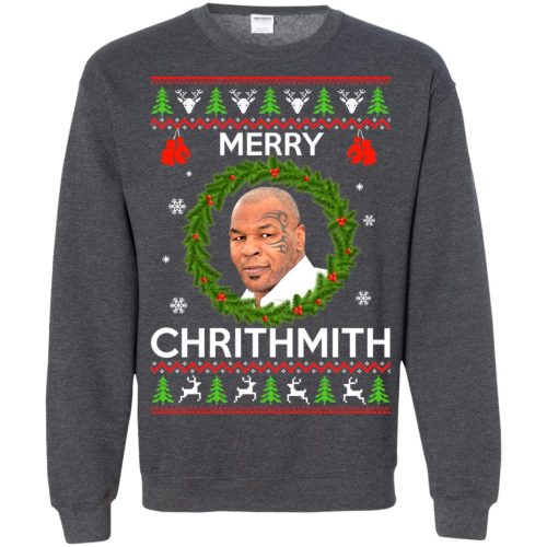 Mike Tyson Christmas Sweater Merry Chritmith Sweatshirt