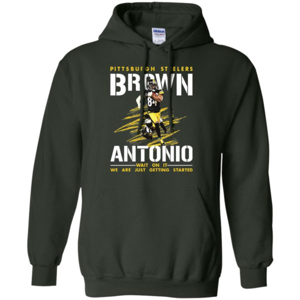 Pittsburgh Steelers Brown Antonio Wait On It T Shirts, Hoodies, Tank Top