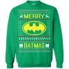 Merry Batmas Batman Christmas Sweater, Batman Sweatshirt