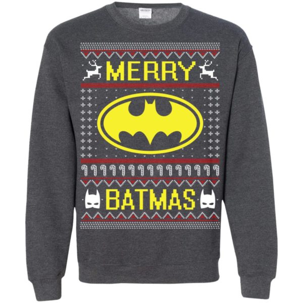 Merry Batmas Batman Christmas Sweater, Batman Sweatshirt