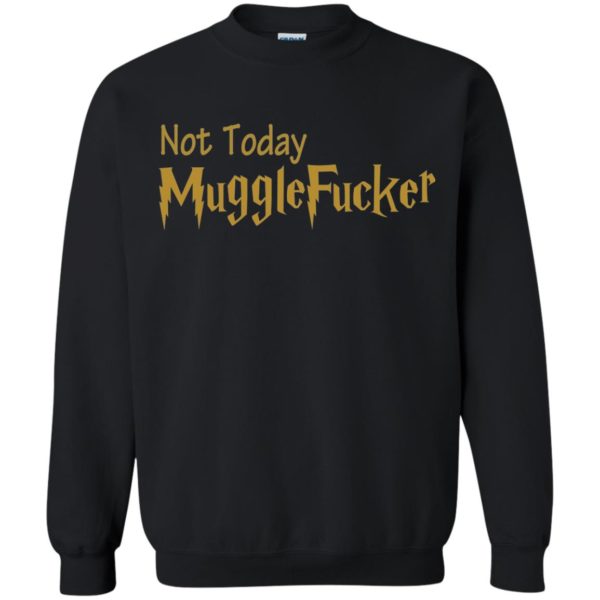 Not Today Mugglefucker T Shirts, Sweatshirt, Tank top