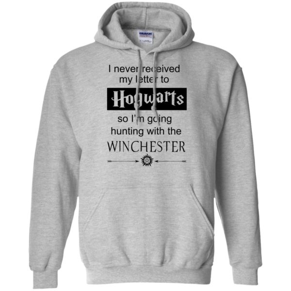 Never Received My Letter To Hogwarts So I'm Going Hunting With The Winchester T Shirt
