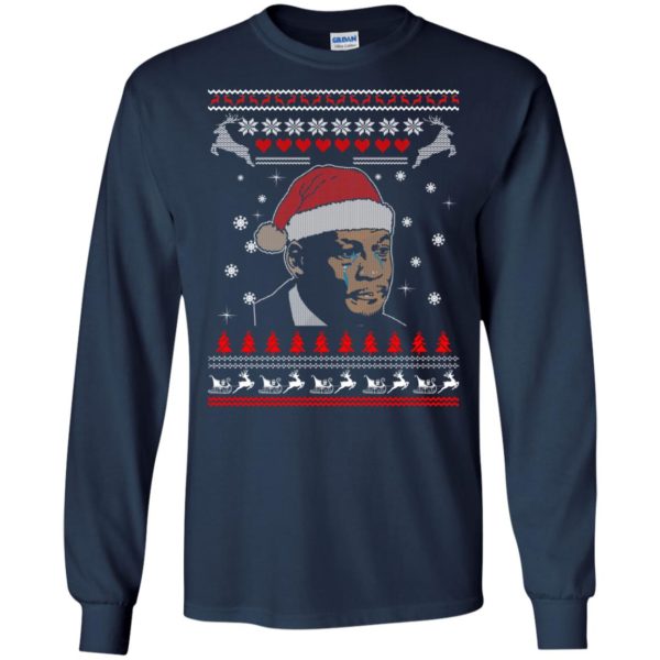 Crying Jordan Christmas Sweater, T Shirt, Hoodies