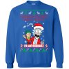 I Turned Myself Into Santa Morty I'm Saint Riiiiick Rick and Morty Christmas Sweater