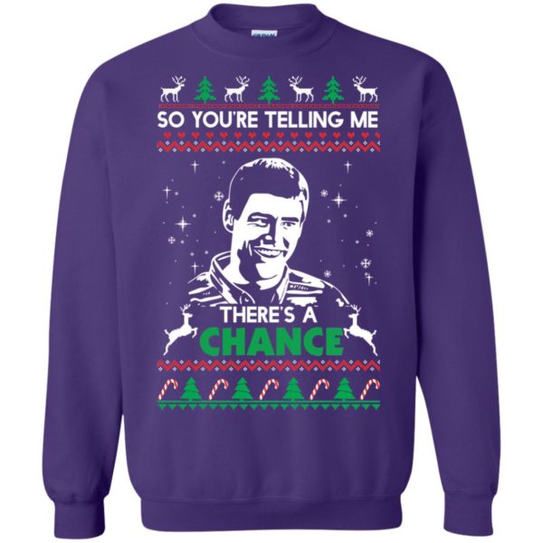 Dumb & Dumber: So You Are Telling Me There's A Change Christmas Sweater