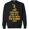 Stefon Diggs: Live Each Day Like It's 23 24 With Ten Seconds Left T Shirts