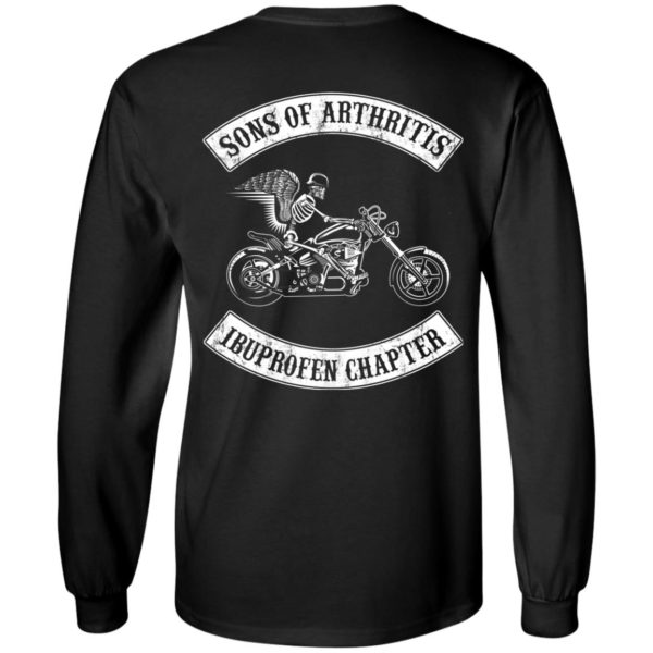 Son of Arthritis Ibuprofen Chapter Biker T Shirt, Hoodies