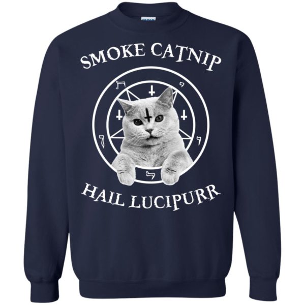 Smoke Catnip Hail Lucipurr T Shirts, Hoodies, Tank Top