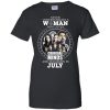A Woman Who Loves Criminal Minds and Was Born In July T Shirts, Tank Top