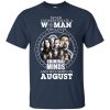 A Woman Who Loves Criminal Minds and Was Born In August T Shirts, Hoodies