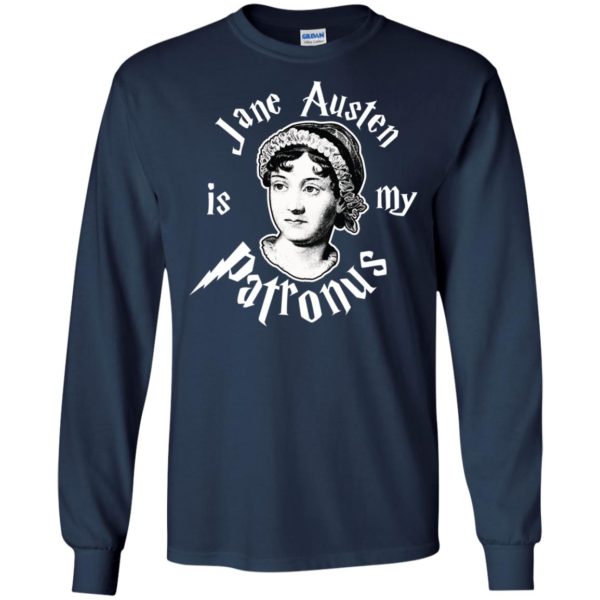 Jane Austen Is My Patronus Harry Potter Parody Ladies Shirt