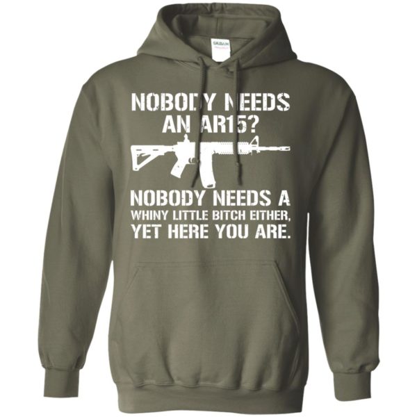 Nobody Needs An AR15 T Shirts, Hoodies, Tank Top