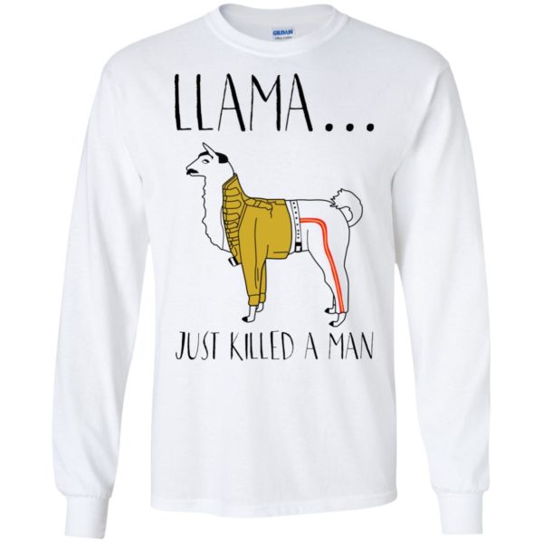 Freddie Mercury Llama Just Killed A Man T Shirts, Sweatshirts