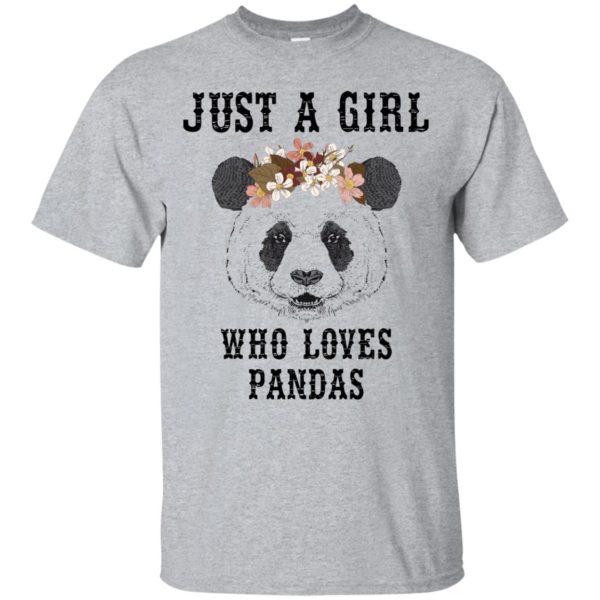 Just A Girl Who Loves Panda T shirts, Hoodies, Tank Top