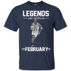 Michael Jordan: Legends Are Born In February T Shirts & Hoodies