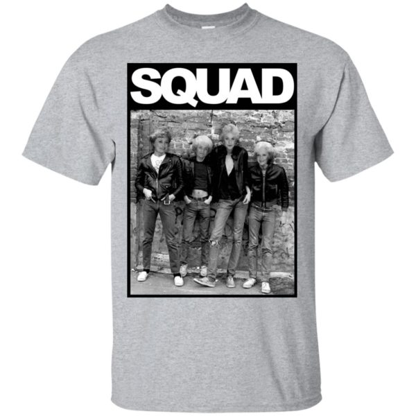 Golden Squad Golden Girls & The Ramones Mashup T Shirt