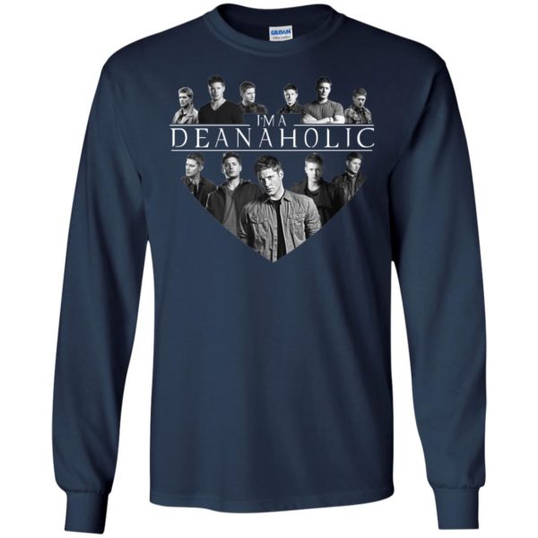 I'm Deanaholic Dean Winchester Supernatural T Shirts