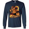 One Piece and Pokemon Ace Fire and Charizard T Shirts