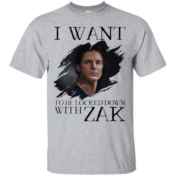 Ghost Adventures I Want Be Locked Down With Zak Bagans T shirts
