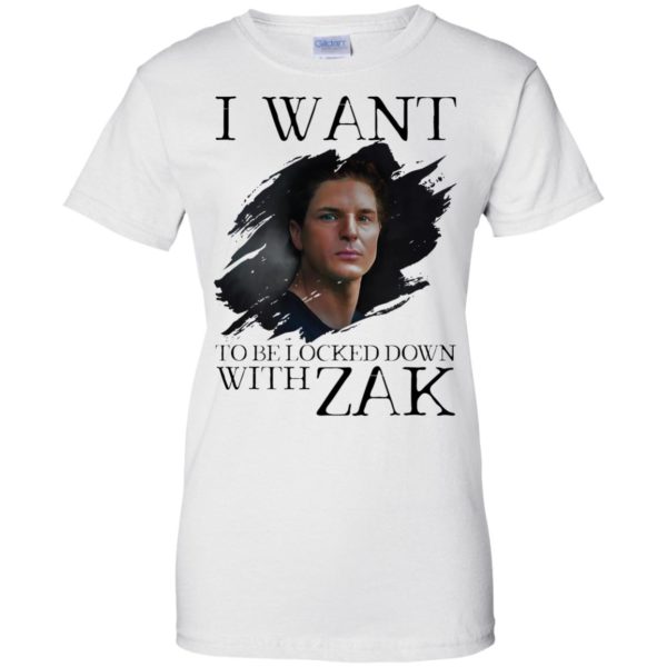 Ghost Adventures I Want Be Locked Down With Zak Bagans T shirts