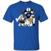 Penn State's Marcus Allen and Pitt's Darrin Hall T shirts