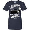 Vin Diesel: Legends Are born in April T Shirt, Hoodies