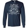 As a June Girl I have 3 side, the quiet and sweet side T shirts