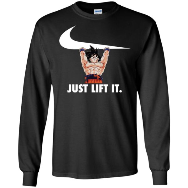 Just Lift It Goku Spirit Bomb T shirts, Hoodies, Sweatshirts, Tank Top