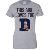 This girl loves the Detroit Tigers T shirts