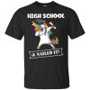 Unicorn Dabbing Graduation High School And Nailed It T shirts
