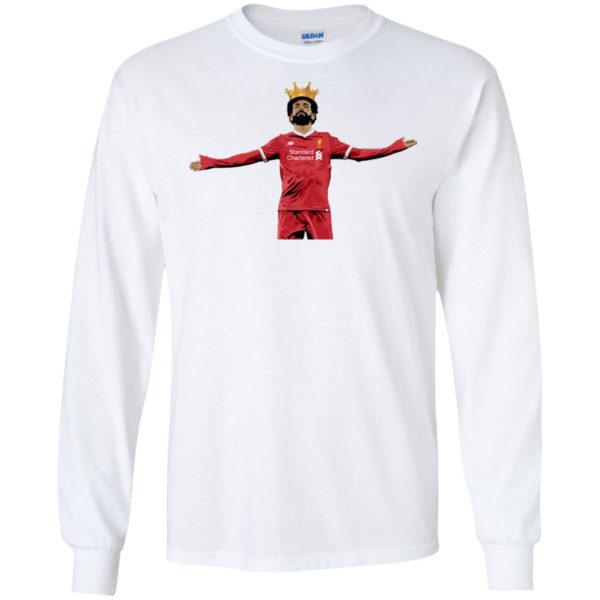 Mo Salah the Egyptian King of Liverpool T shirts
