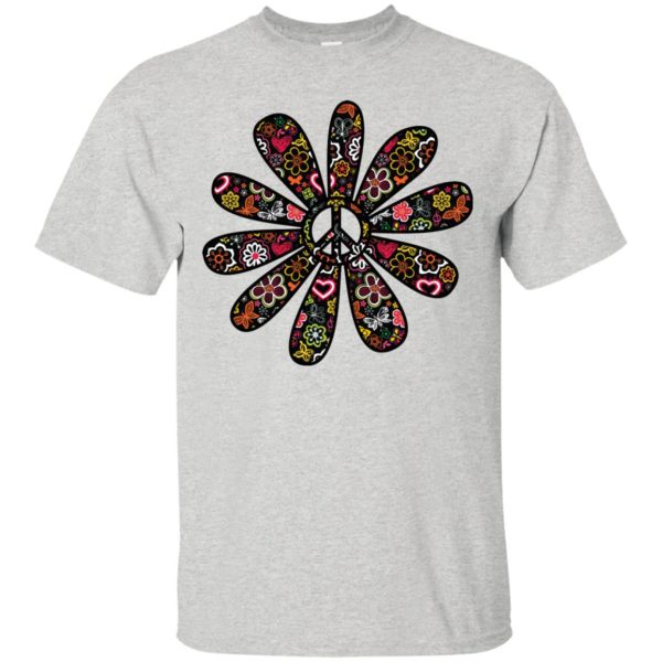 Peace Hippie flower T shirts, Hoodies, Sweatshirts, Tank Top