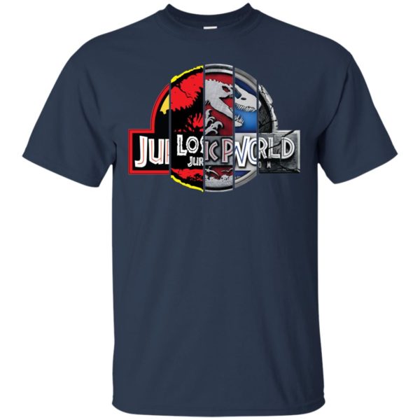 Jurassic Park, The Lost World, Jurassic Park 3, Jurassic World T shirts