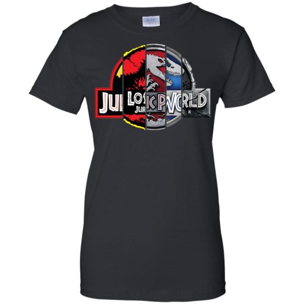 Jurassic Park, The Lost World, Jurassic Park 3, Jurassic World T shirts