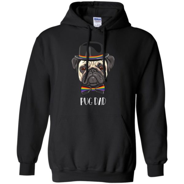 PUG Dad LGBT Father's Day T shirts