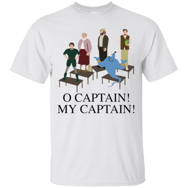Robin Williams tribute oh captain my captain T shirts