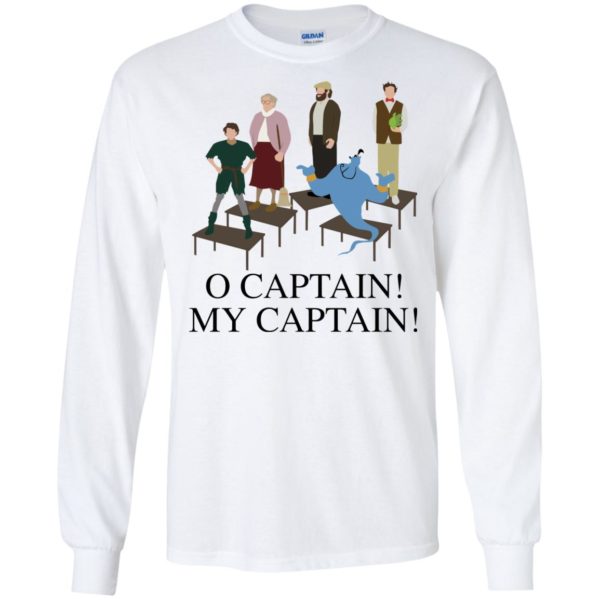 Robin Williams tribute oh captain my captain T shirts