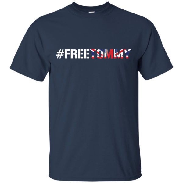 #FreeTommy Robinson U.K. Arrested Journalist T Shirts