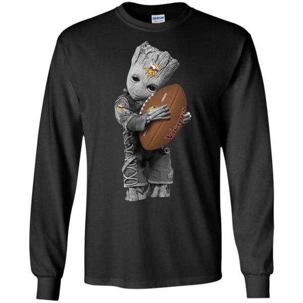 Baby Groot Hug Minnesota Vikings T shirts, Hoodies, Tank Top