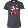 Dabbing Soccer Unicorn Portugal Football T shirts