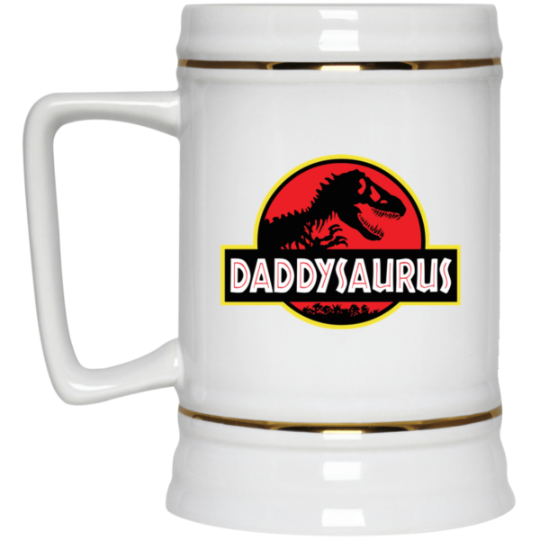 Daddysaurus and Jurassic Park Mug Coffee