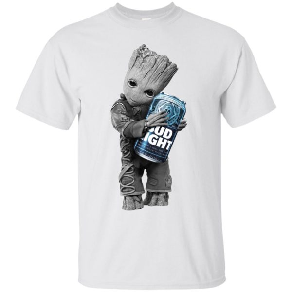 Baby Groot Hug Bud Light T shirts