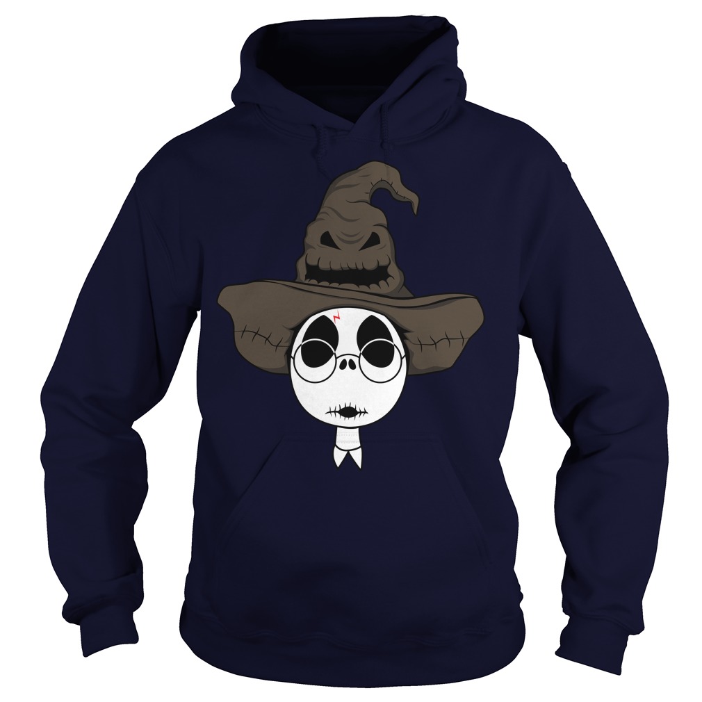 Jack Skellington and Witch Hat Halloween Shirt