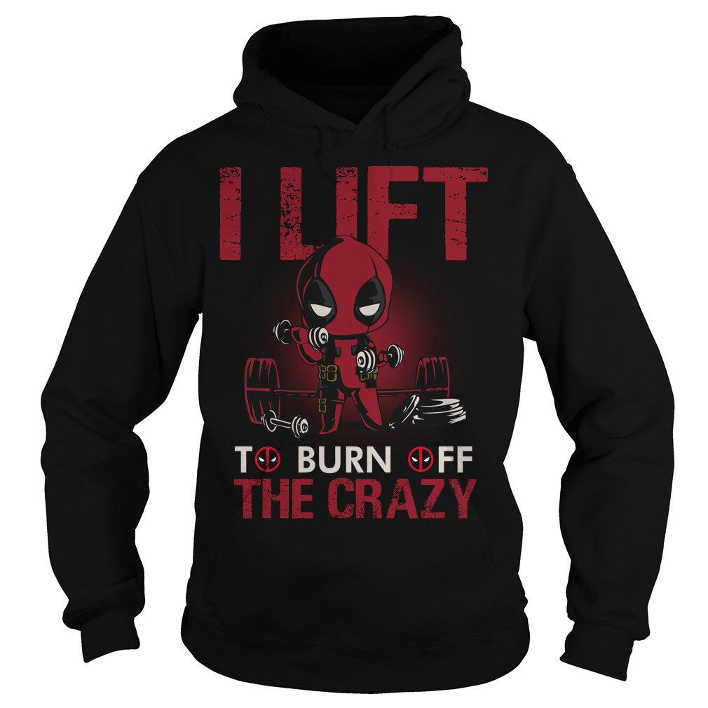 I Lift To Burn Off The CrazyChibi Deadpool Shirt